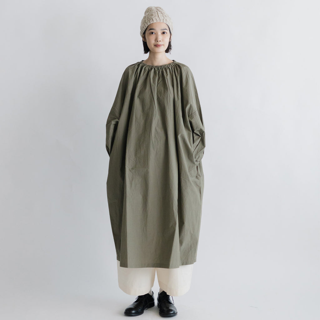 pot and tea スモックボリュームワンピース