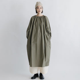 pot and tea スモックボリュームワンピース