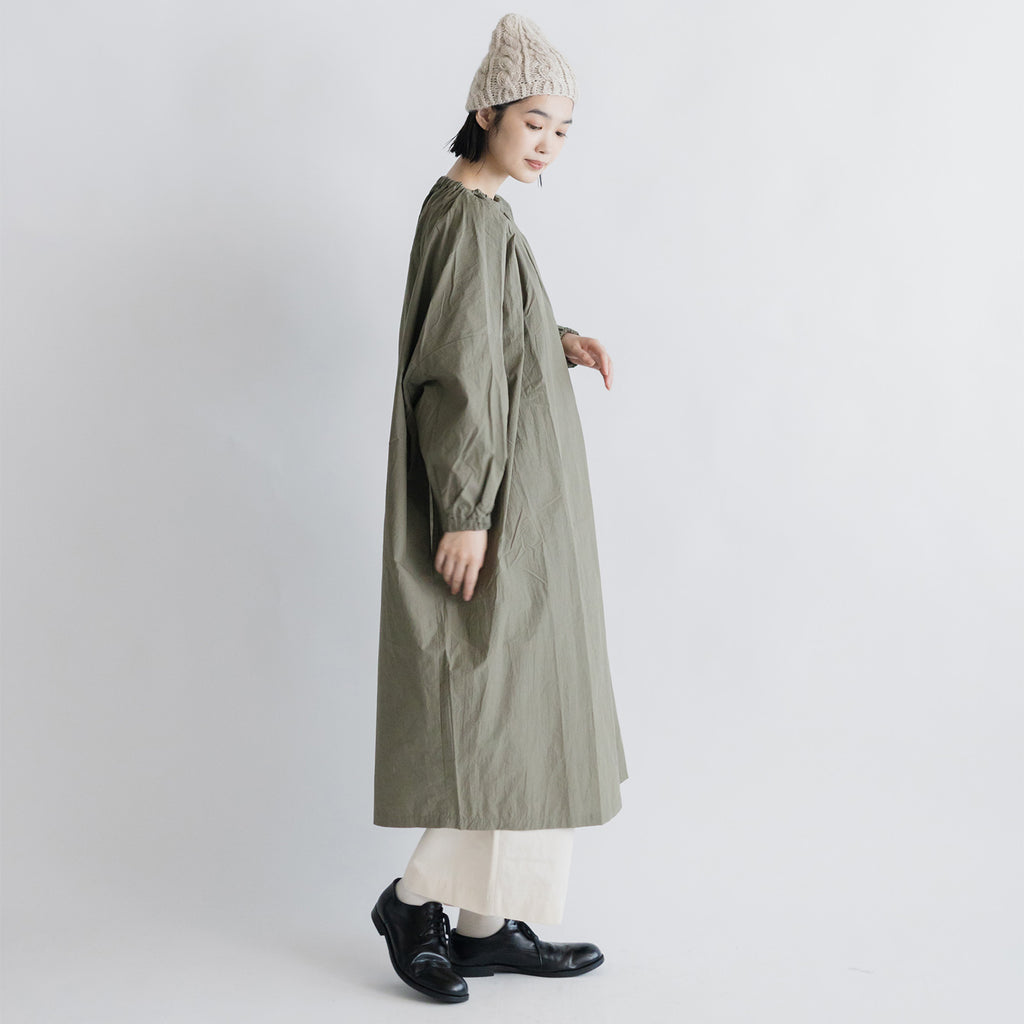 pot and tea スモックボリュームワンピース