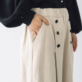 MAGALI オーガニックコットン マリンパンツ オートミール