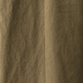 MAGALI コットンリネン アンティークキャンバス フラップパンツ