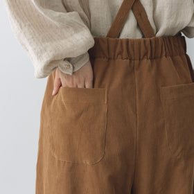 MAGALI 天日干しコットンコーデュロイ バルーンパンツ