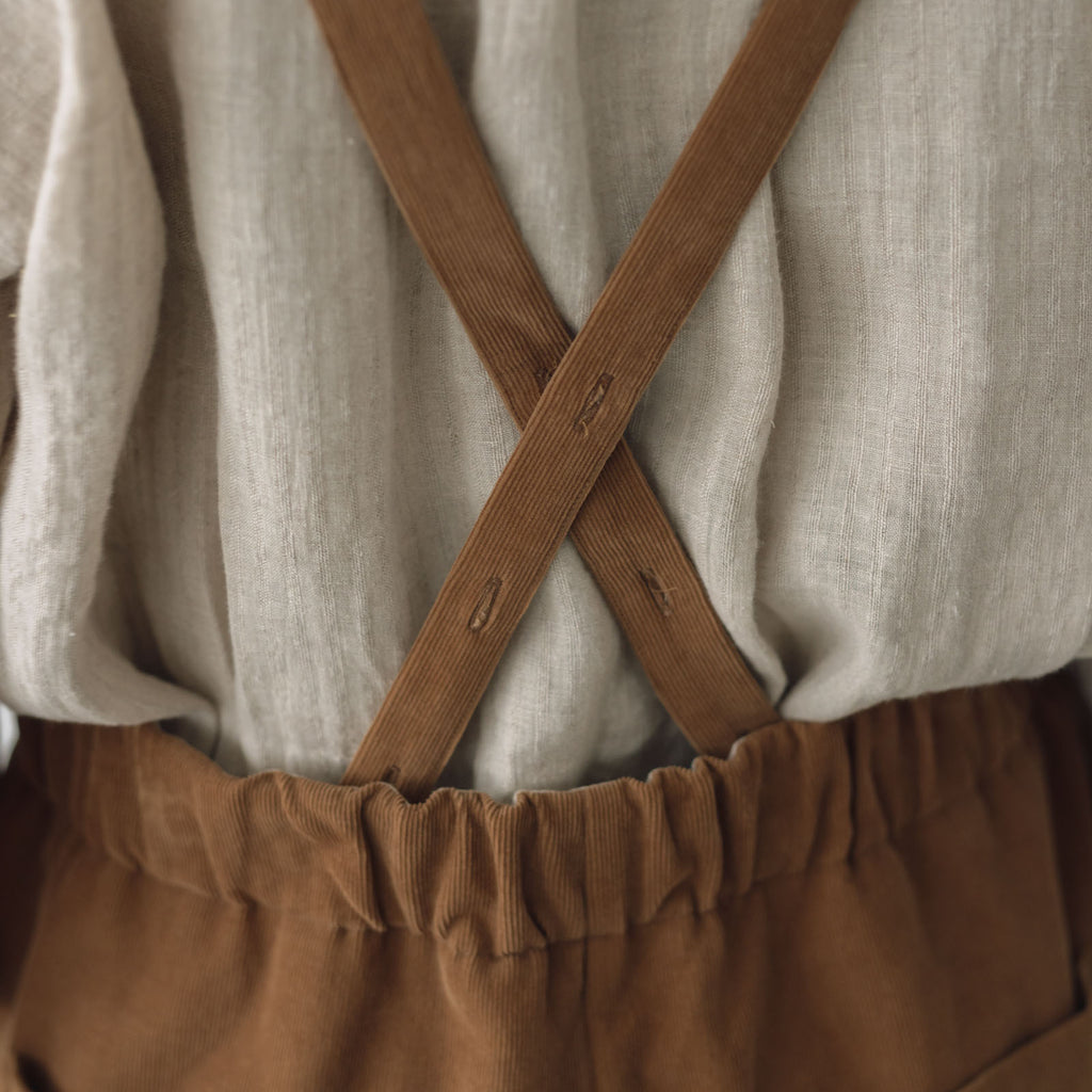 MAGALI 天日干しコットンコーデュロイ バルーンパンツ