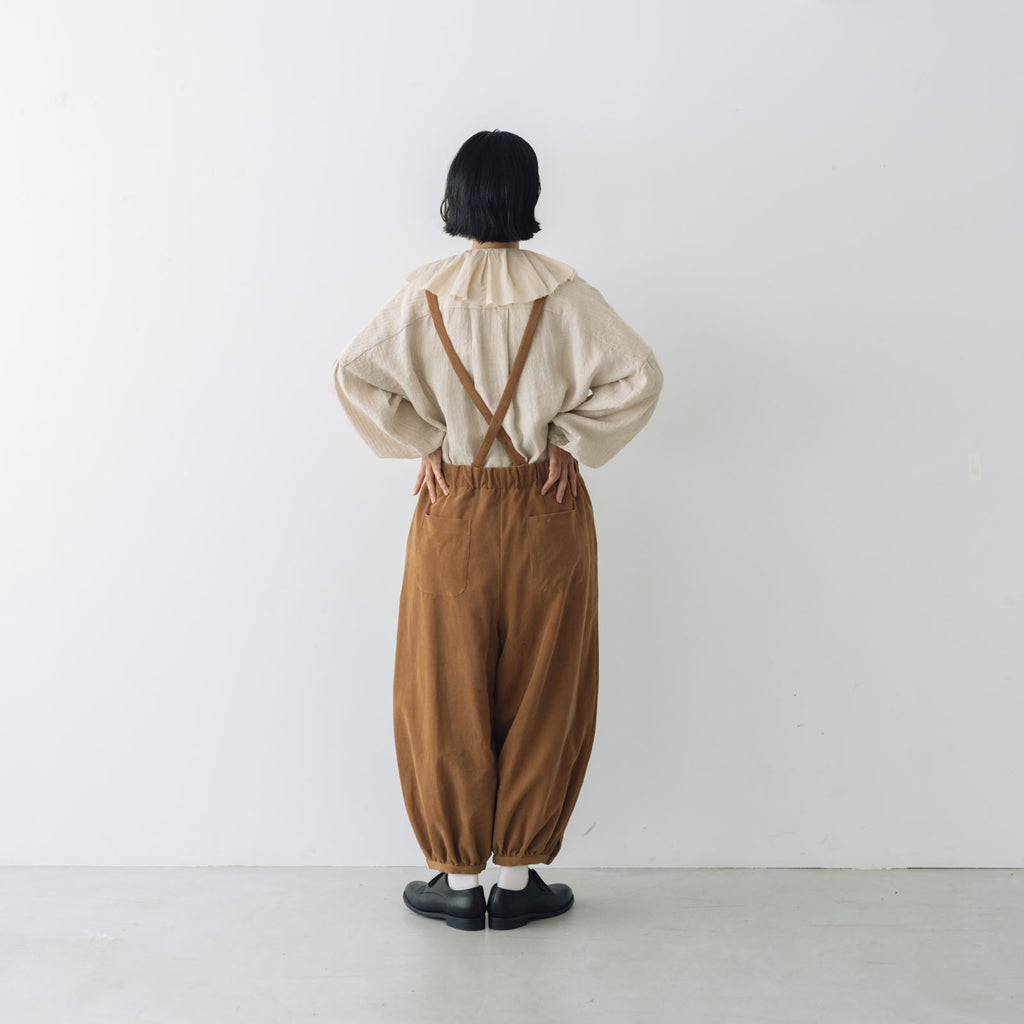 MAGALI 天日干しコットンコーデュロイ バルーンパンツ