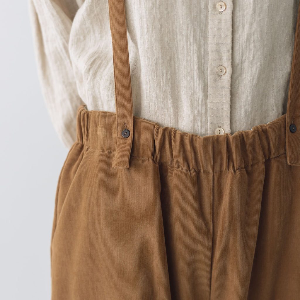 MAGALI 天日干しコットンコーデュロイ バルーンパンツ