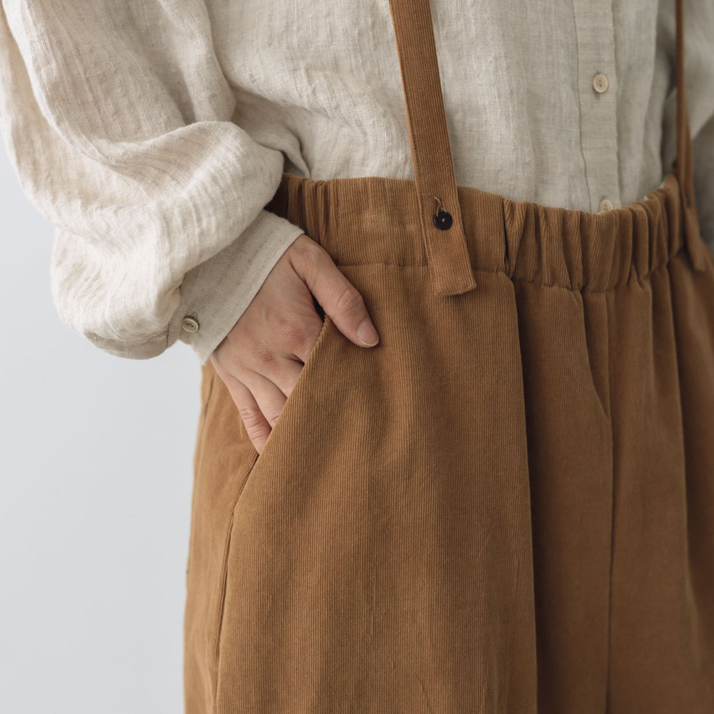 MAGALI 天日干しコットンコーデュロイ バルーンパンツ