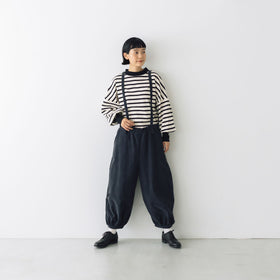 MAGALI ハイゲージコットン バスクボーダーカットソー