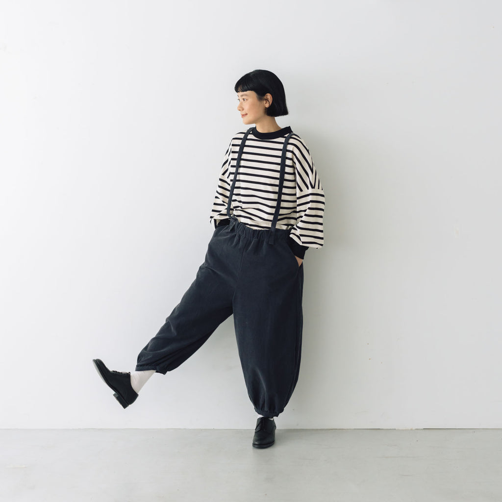 MAGALI 天日干しコットンコーデュロイ バルーンパンツ