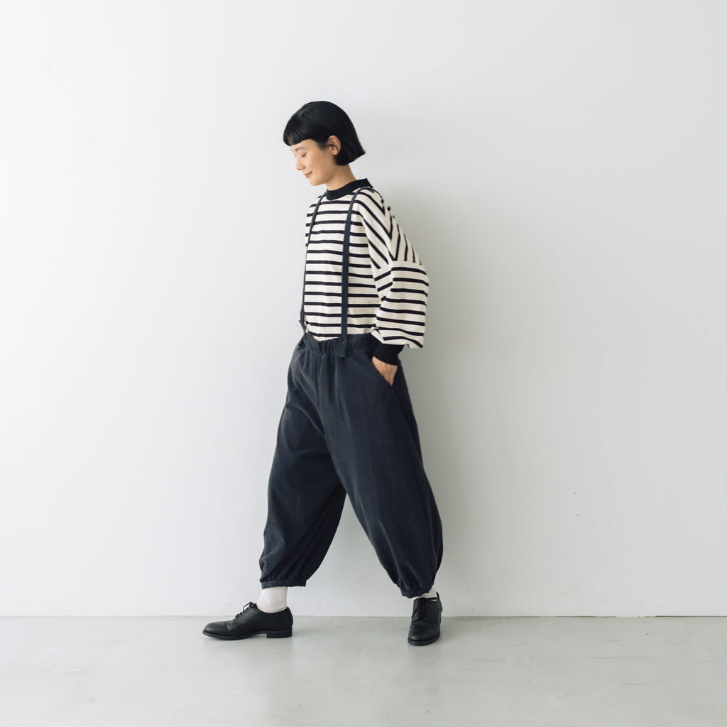 MAGALI 天日干しコットンコーデュロイ バルーンパンツ