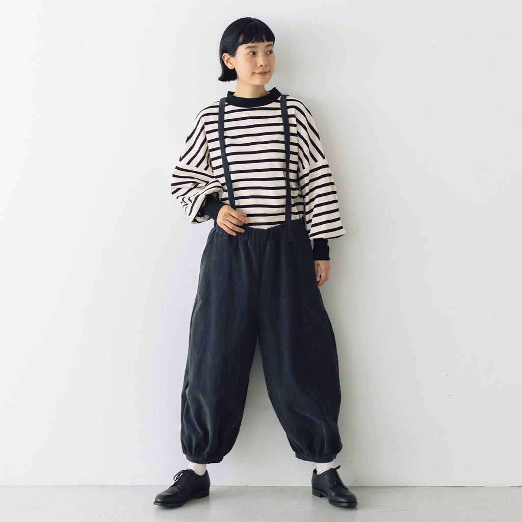 MAGALI 天日干しコットンコーデュロイ バルーンパンツ