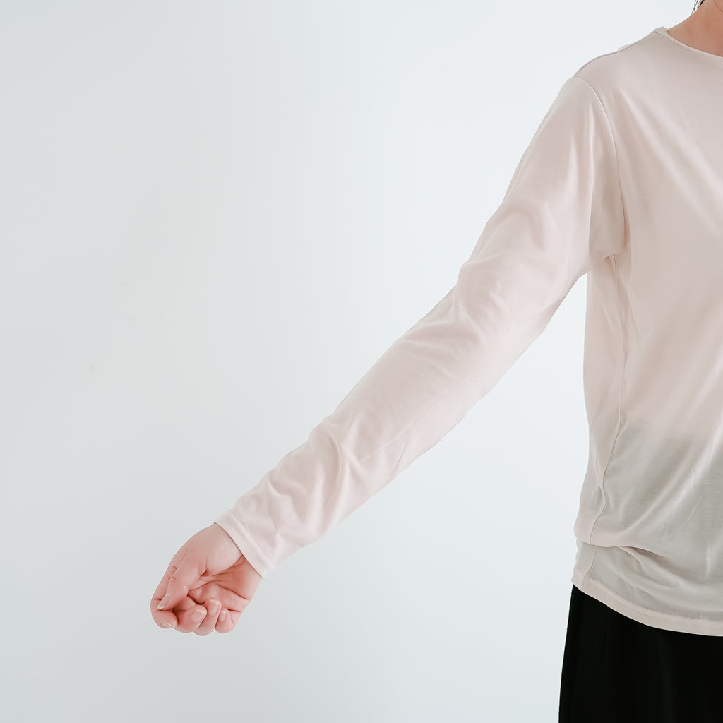 ROBE de PEAU リラックスシアープルオーバー