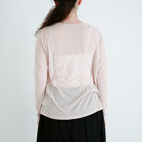 ROBE de PEAU リラックスシアープルオーバー