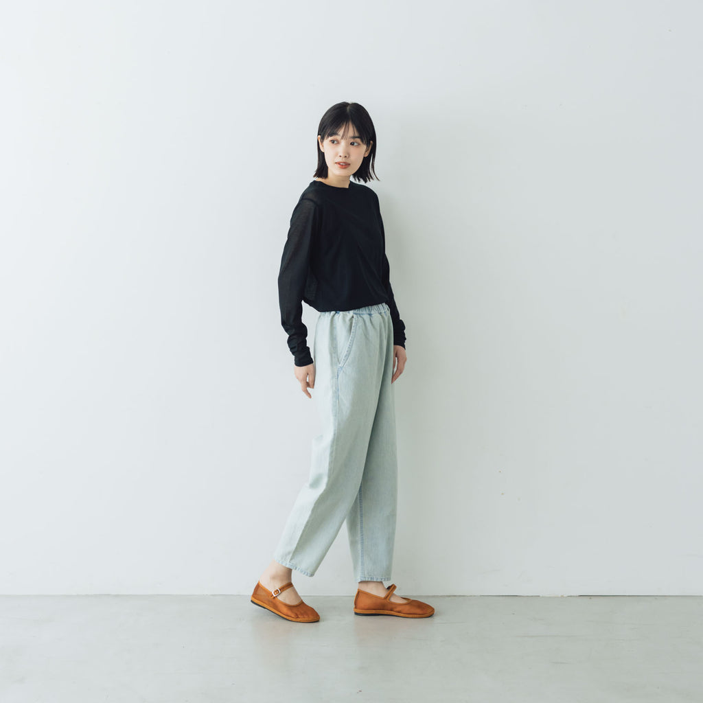 ROBE de PEAU リラックスシアープルオーバー