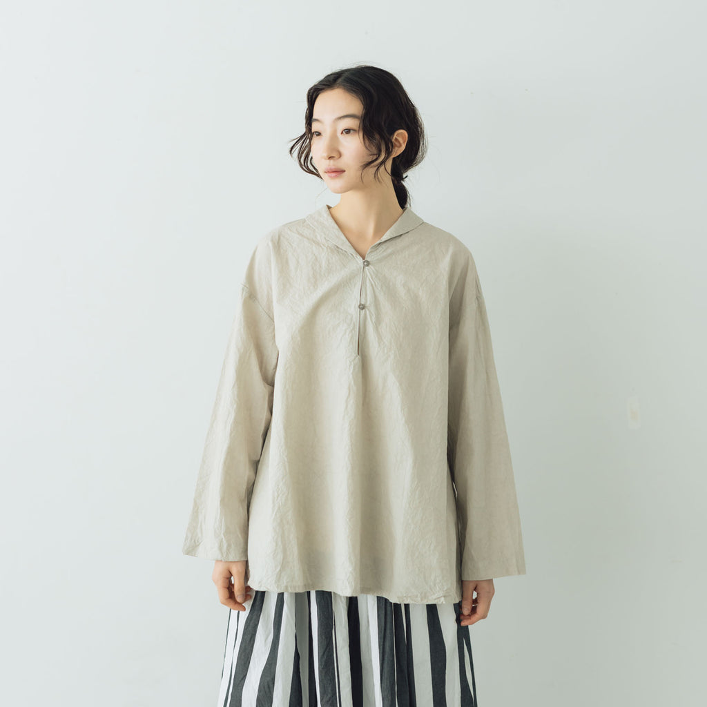 【SALE】ROBE de PEAU ガーデナーシャツ