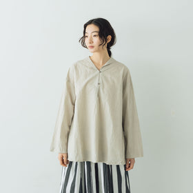 【SALE】ROBE de PEAU ガーデナーシャツ