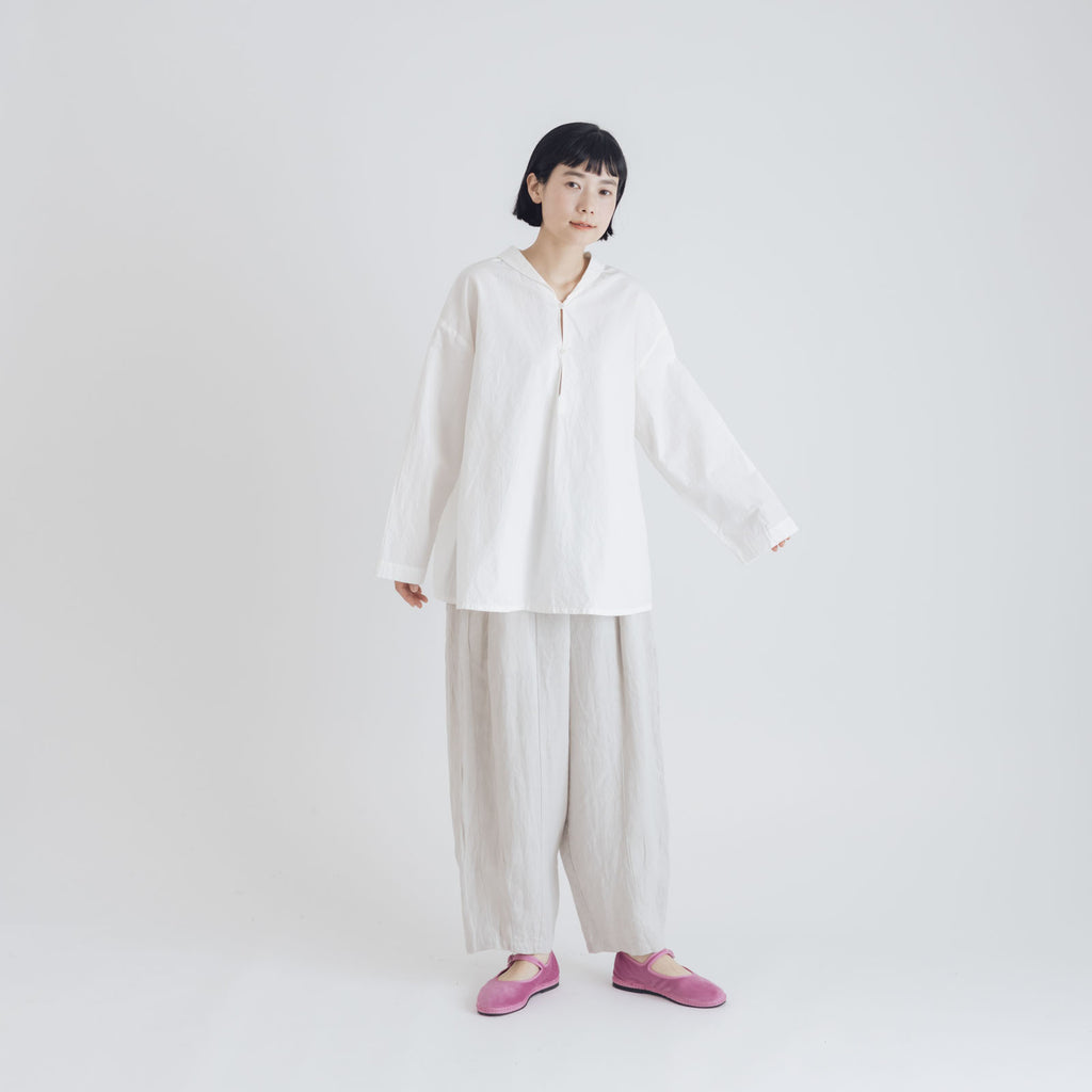 【SALE】ROBE de PEAU ガーデナーシャツ