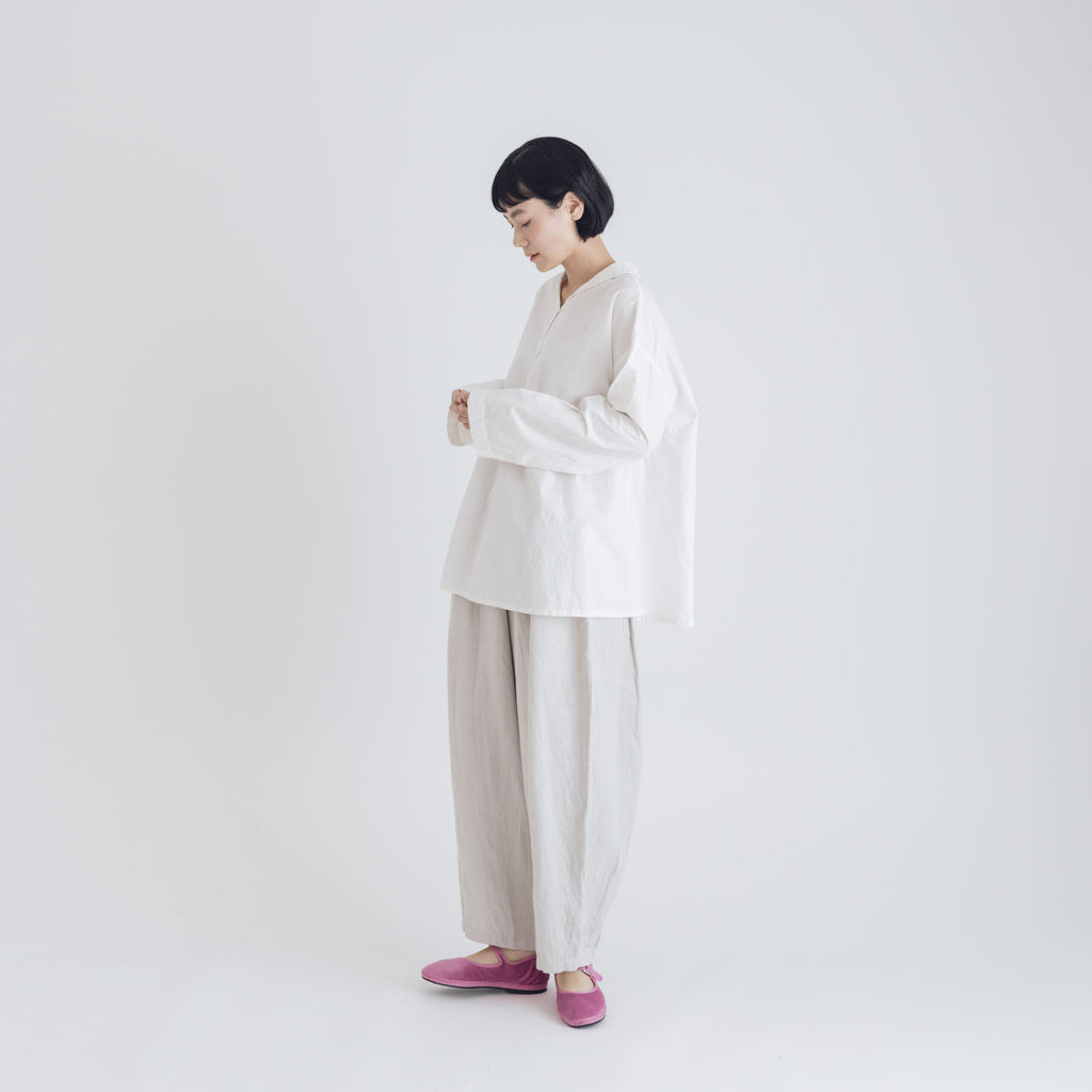 【SALE】ROBE de PEAU ガーデナーシャツ