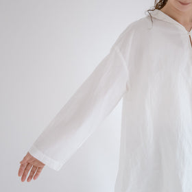 【SALE】ROBE de PEAU ガーデナーシャツ