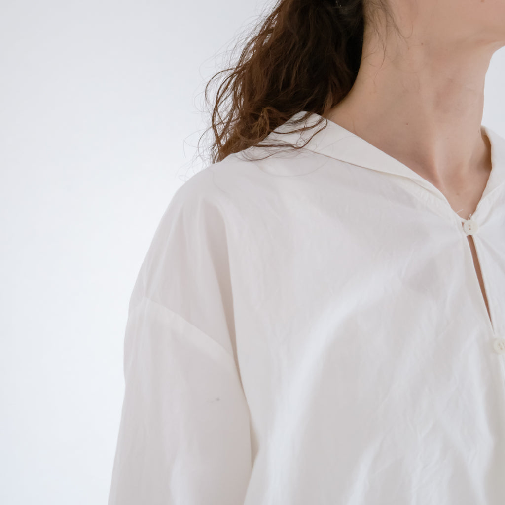 【SALE】ROBE de PEAU ガーデナーシャツ