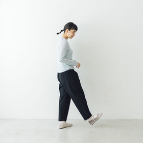 ROBE de PEAU クルーネックプルオーバー