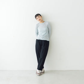 【SALE】 ROBE de PEAU クルーネックプルオーバー