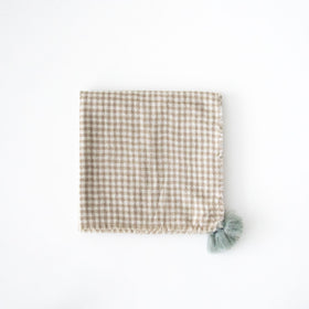 ROBE de PEAU ウールガーゼタッセルストール