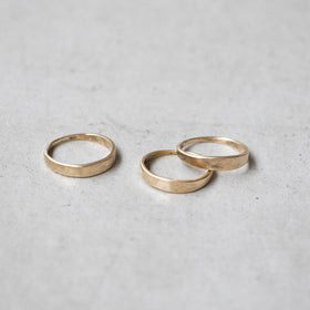 SURUME. Brass ring Flat