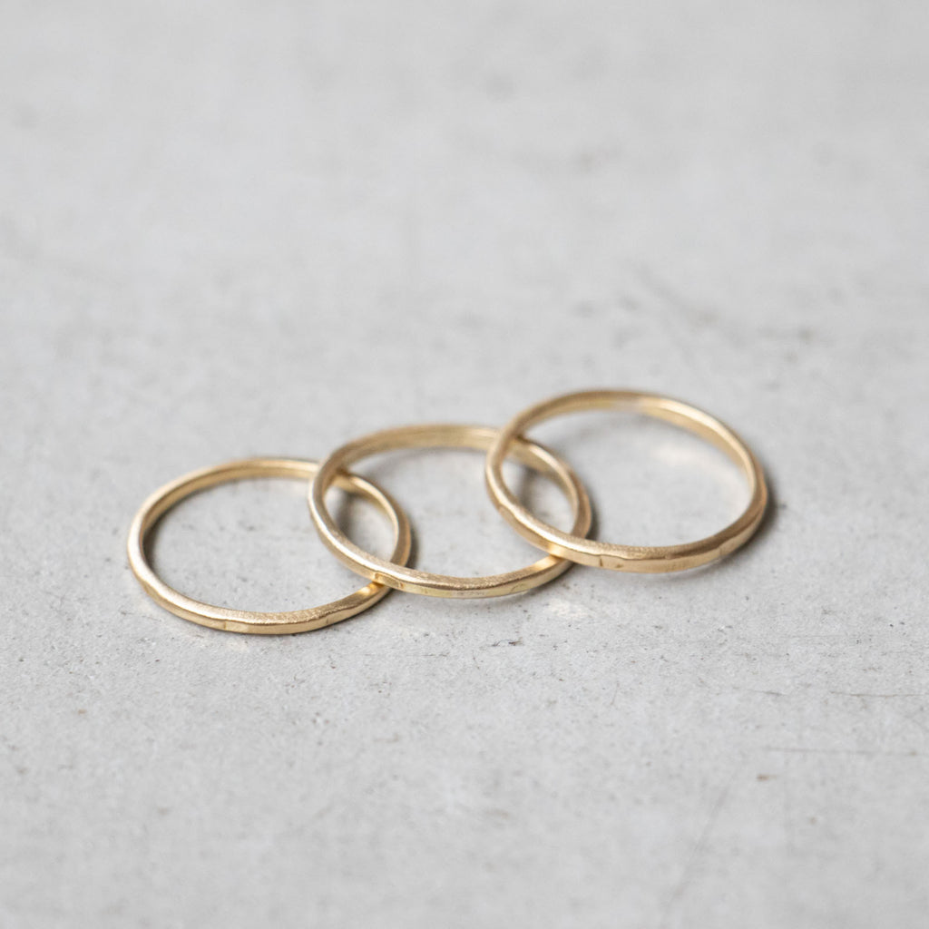 SURUME. Brass ring Thin