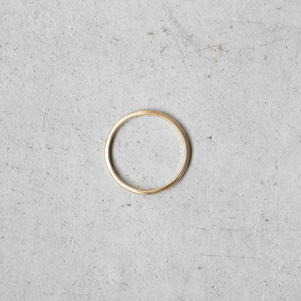SURUME. Brass ring Thin