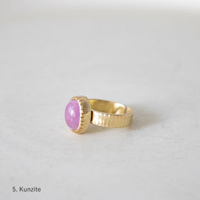 SURUME. Cutting Stone Ring
