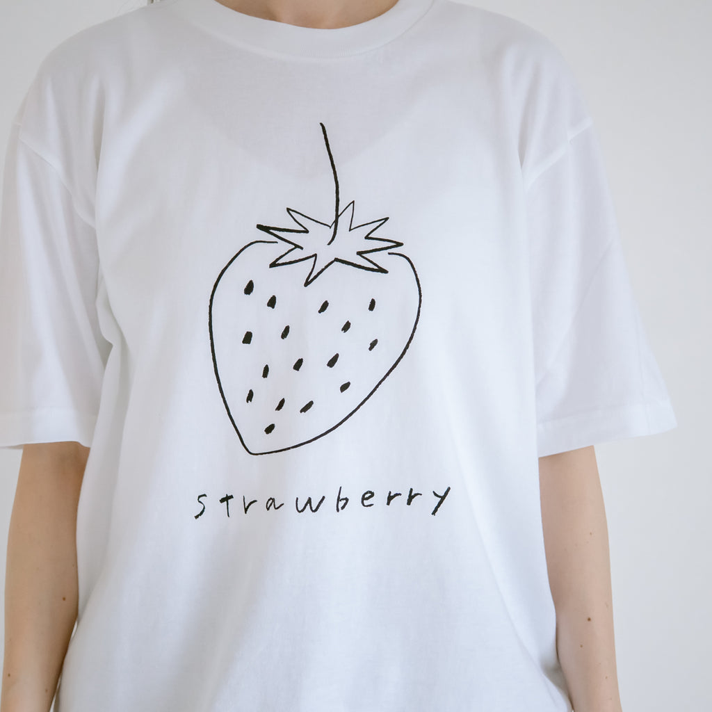 pot and tea イチゴTシャツ