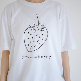 pot and tea イチゴTシャツ