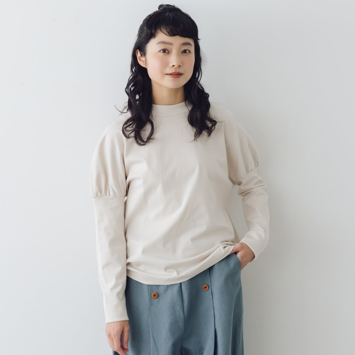 MAGALI コットンシルケット クラシックカットソー ｜くらすこと公式 