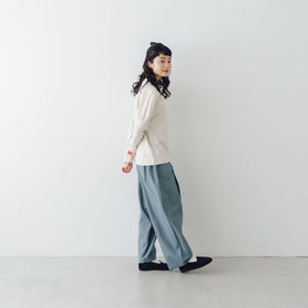 MAGALI コットンシルケット クラシックカットソー