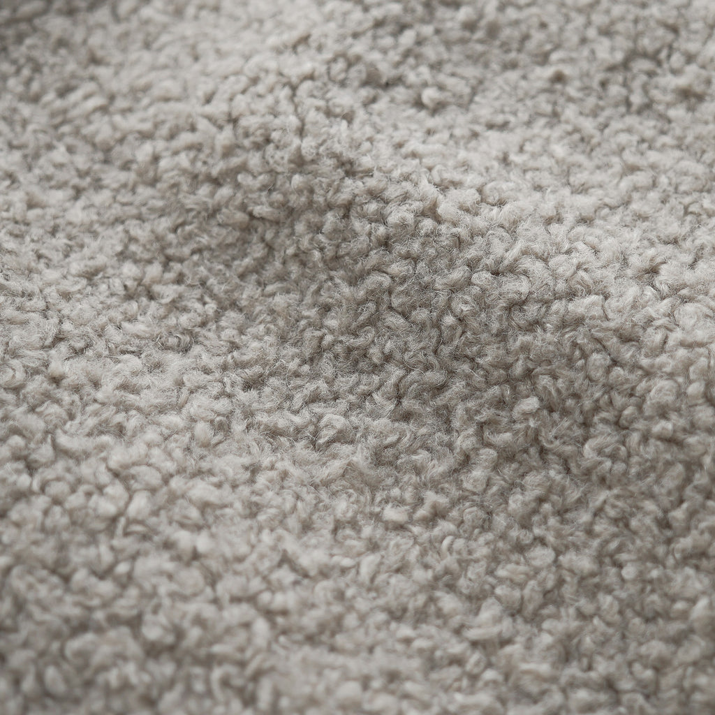 UNIVERSAL SEVEN ボア コンパクトベスト グレージュ