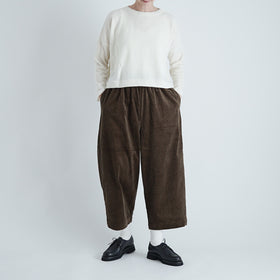 UNIVERSAL SEVEN 親子コーデュロイ ギャザーパンツ