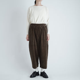 UNIVERSAL SEVEN 親子コーデュロイ ギャザーパンツ