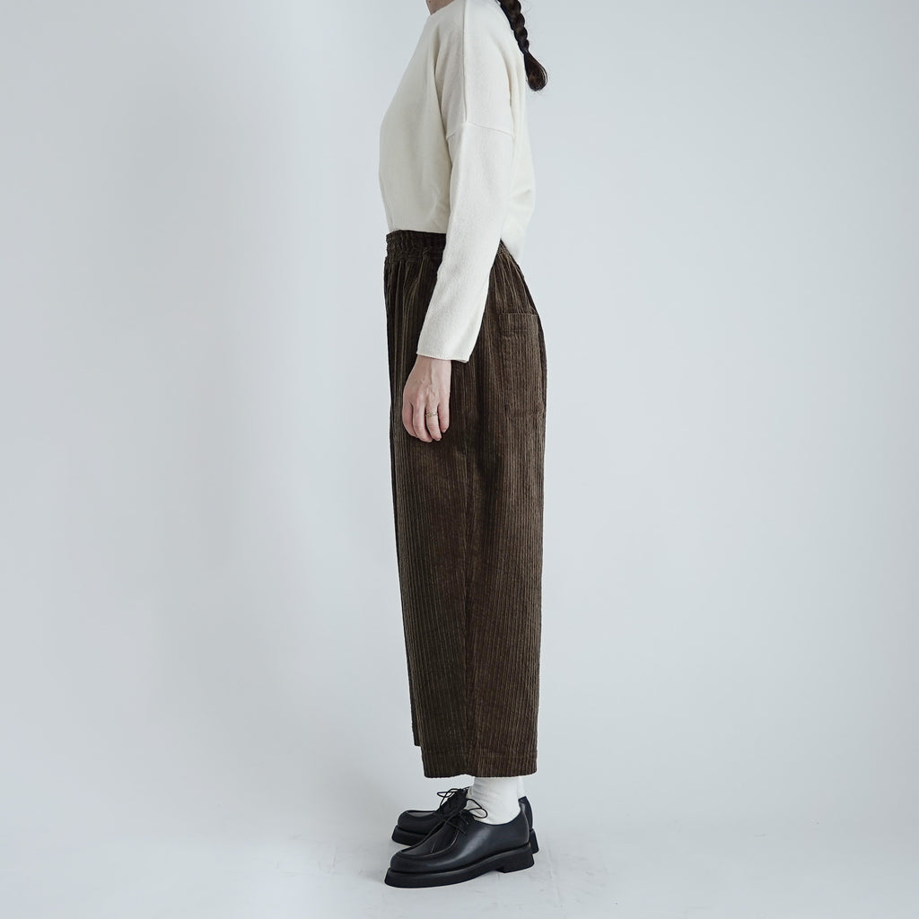 【SALE】 UNIVERSAL SEVEN 親子コーデュロイ ギャザーパンツ