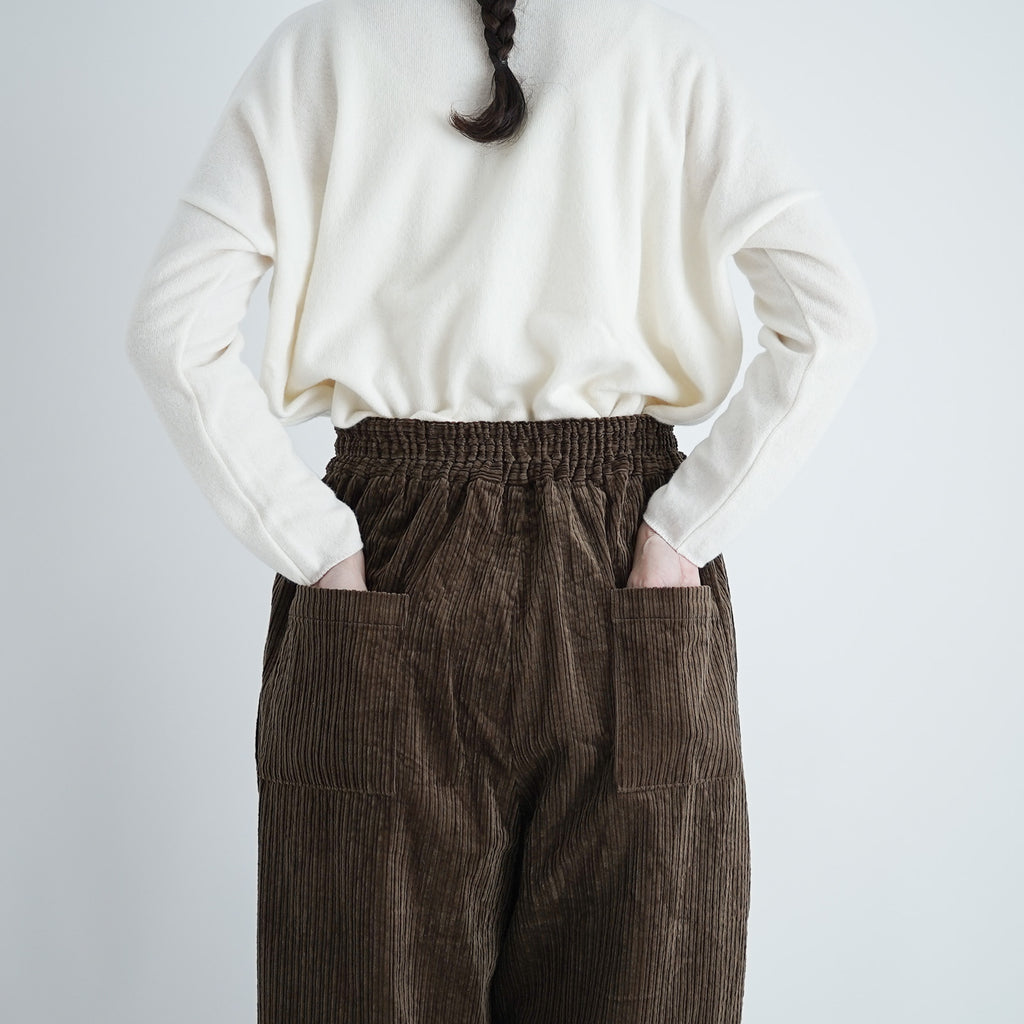 【SALE】 UNIVERSAL SEVEN 親子コーデュロイ ギャザーパンツ