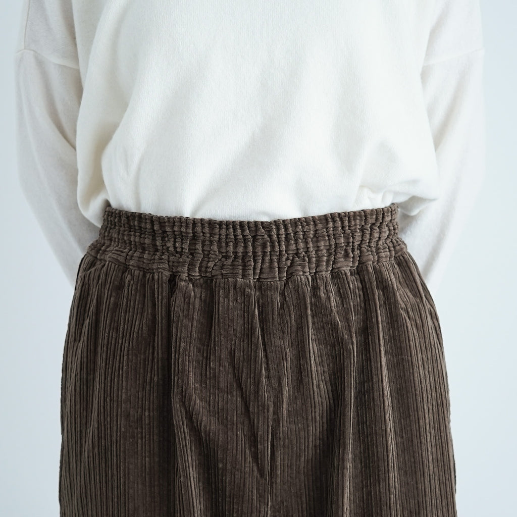 UNIVERSAL SEVEN 親子コーデュロイ ギャザーパンツ