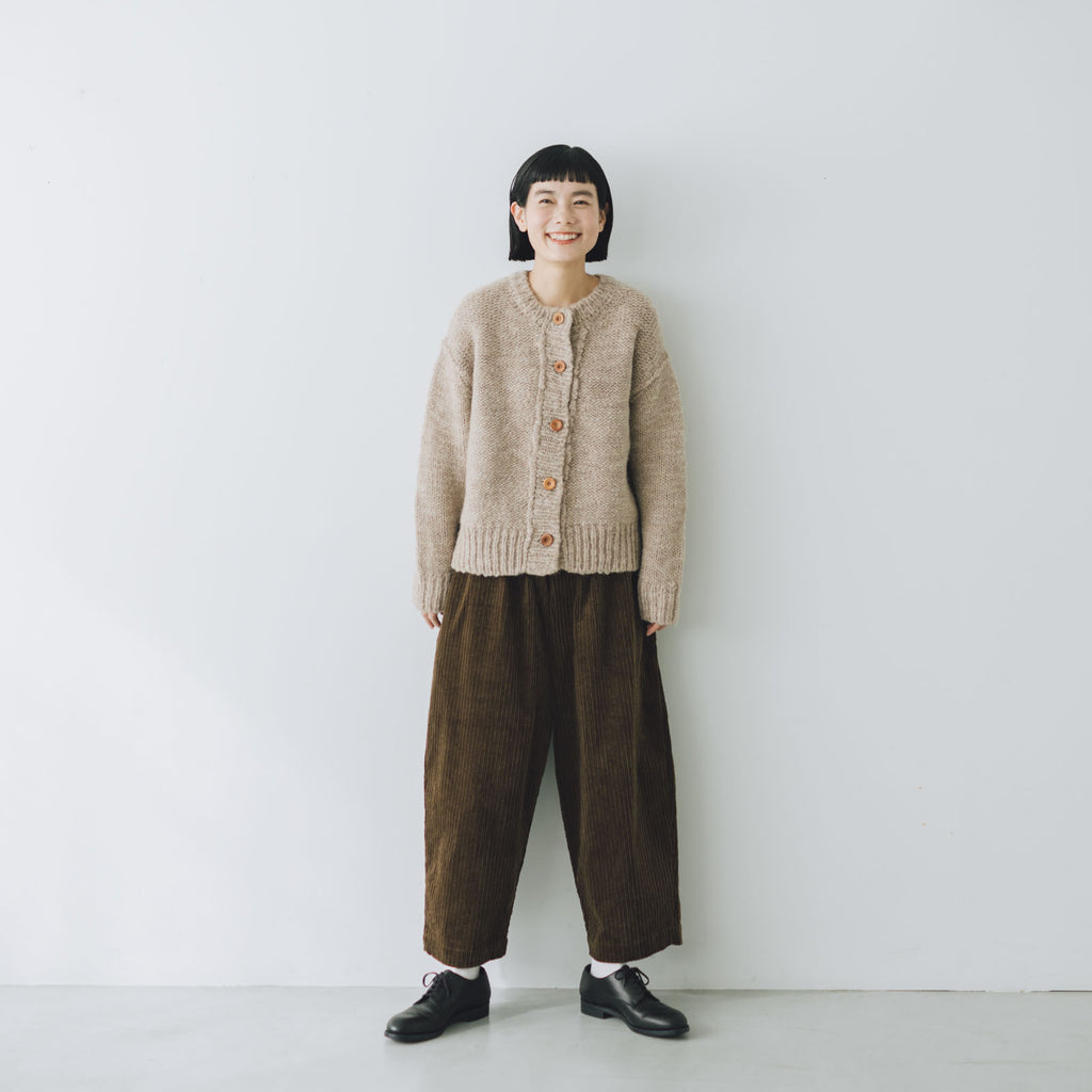 【SALE】 UNIVERSAL SEVEN 親子コーデュロイ ギャザーパンツ