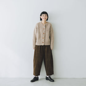 【SALE】 UNIVERSAL SEVEN 親子コーデュロイ ギャザーパンツ