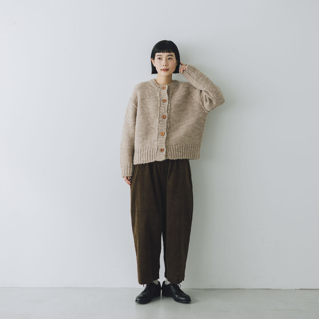 UNIVERSAL SEVEN 親子コーデュロイ ギャザーパンツ