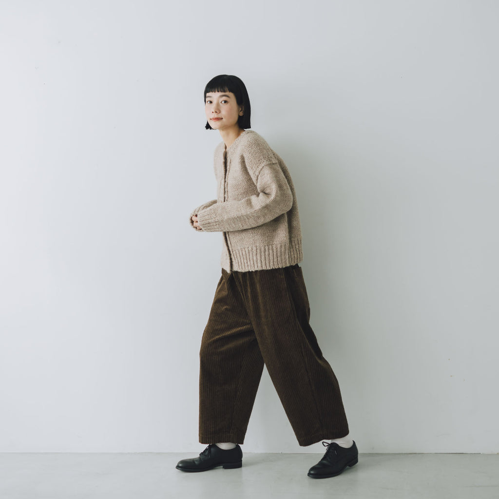 UNIVERSAL SEVEN 親子コーデュロイ ギャザーパンツ