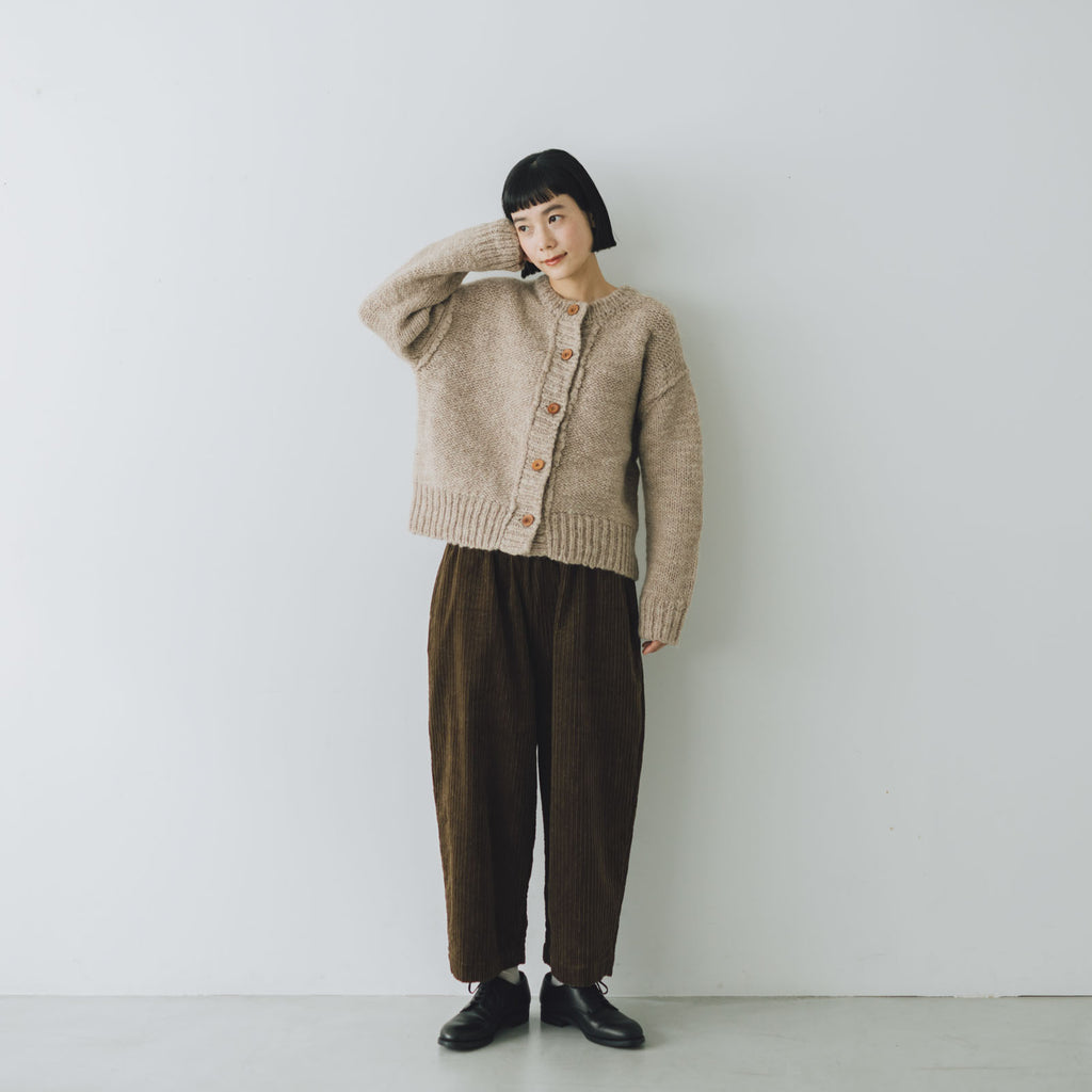 UNIVERSAL SEVEN 親子コーデュロイ ギャザーパンツ