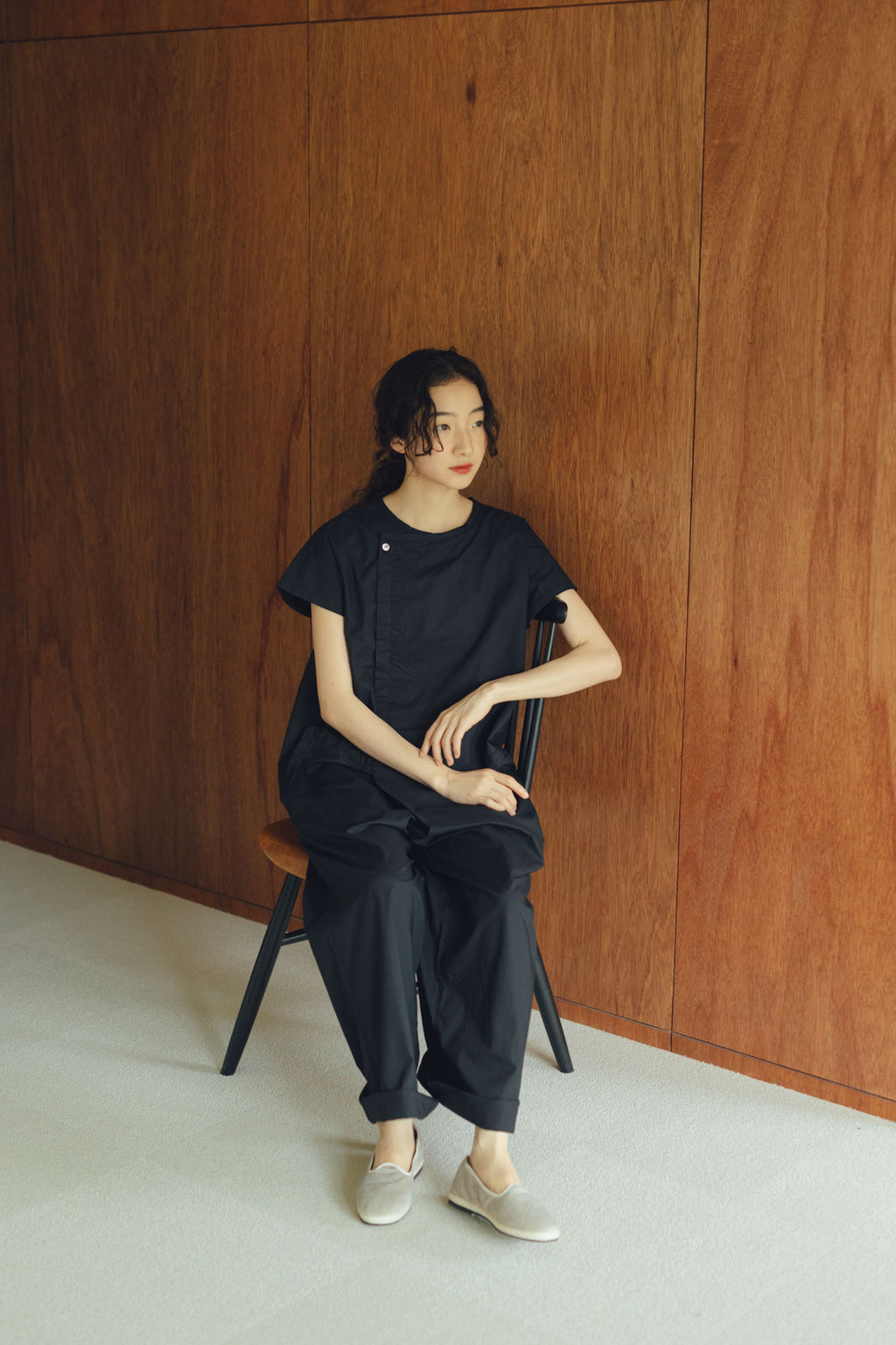 UNIVERSAL TISSU ナチュラルタイプライター ハーフスリーブ3Dオールインワン