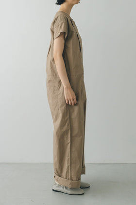 UNIVERSAL TISSU ナチュラルタイプライター ハーフスリーブ3Dオールインワン