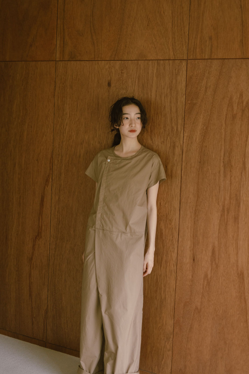 UNIVERSAL TISSU ナチュラルタイプライター ハーフスリーブ3Dオールインワン