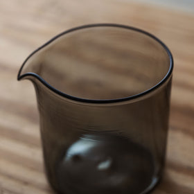 WASHIZUKA GLASS STUDIO katakuchi charcoal