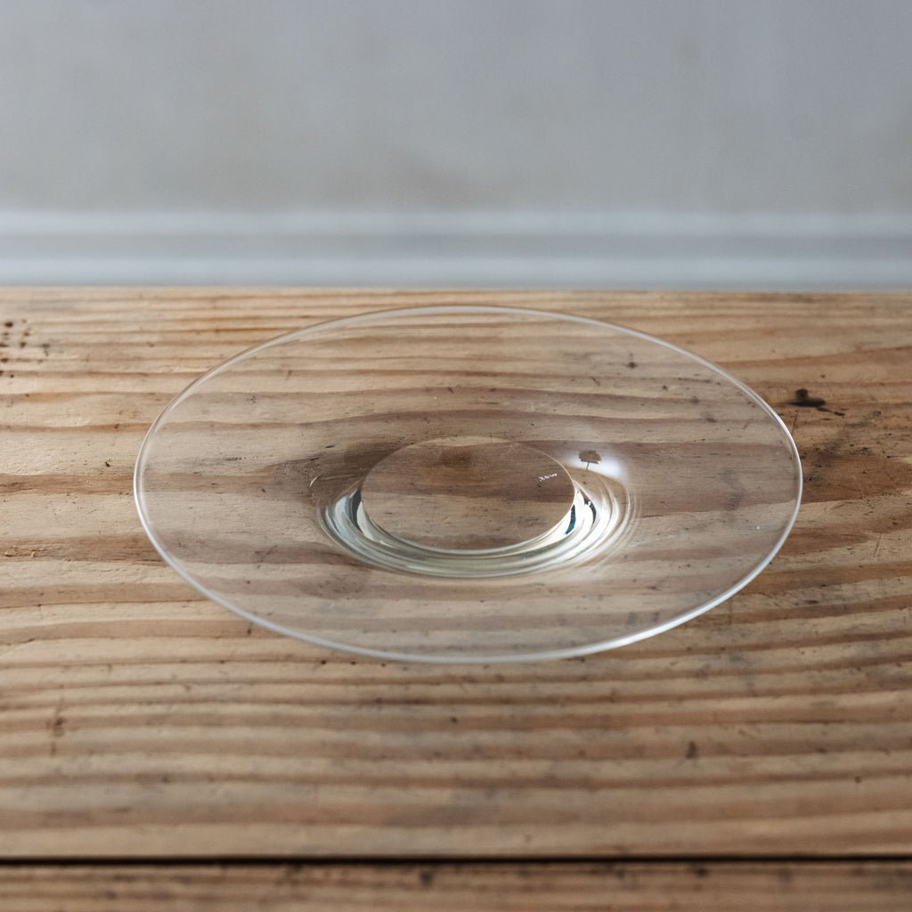 WASHIZUKA GLASS STUDIO dish clear